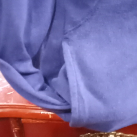 Danskin Blue Size Large Zippered Hoodie. - Picture 4 of 6